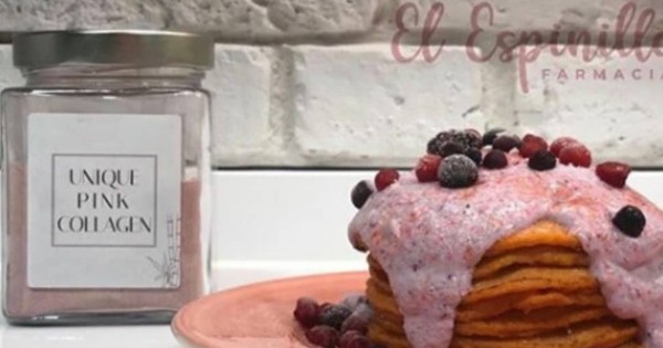 Pancakes unique pink collagen | UNIQUE