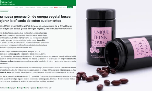 IM Farmacias analizza la nuova generazione di omega vegetali sviluppata da Meritxell Martí