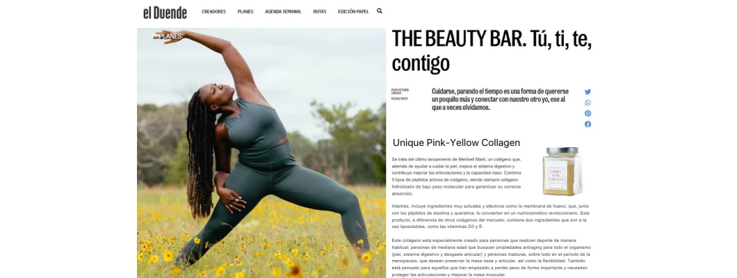 Clipping UNIQUE a la revista el Duende | abril 2024