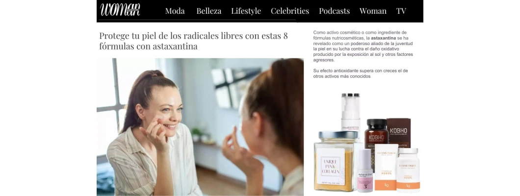 8 formules à l'astaxanthine pour protéger votre peau des radicaux libres | FEMME juillet 2024