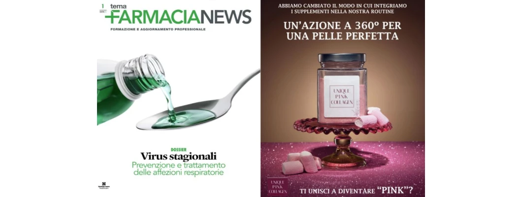 Arriva in Italia Unique Pink Collagen grazie a Farmacia News