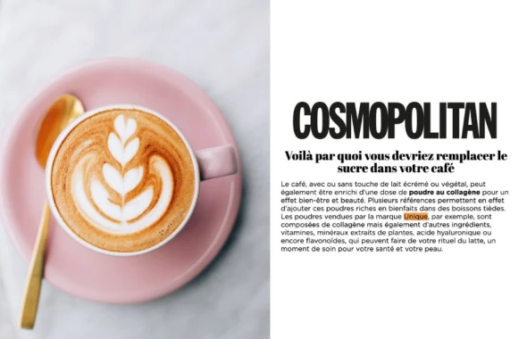 Unique Pink Collagen destaca tendències per a un cafè més saludable