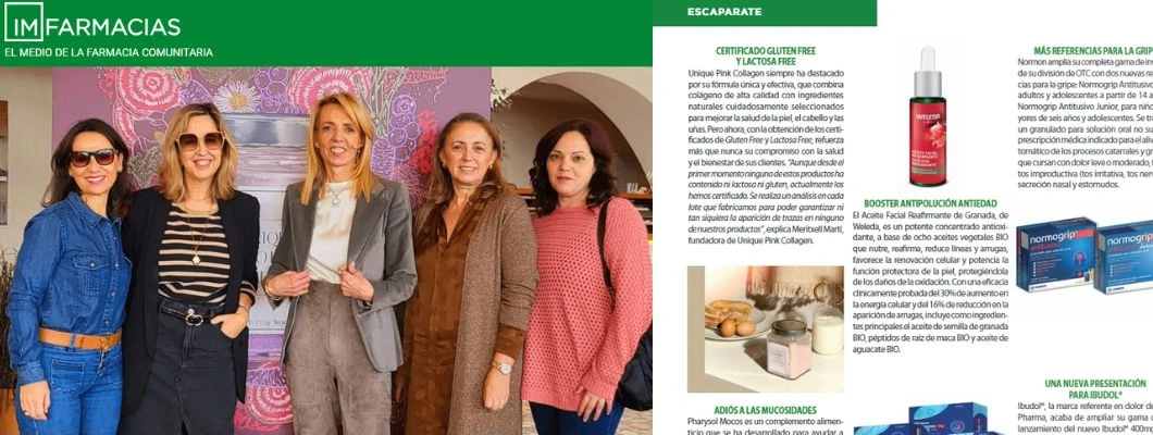 Meritxell Martí va revelar els secrets del col·lagen a IMFarmacias
