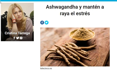 Ashwagandha y mantén a raya el estrés