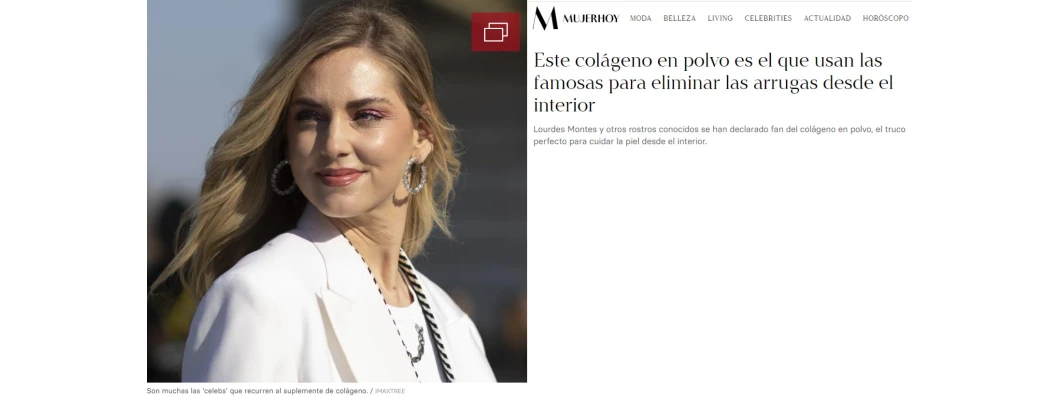 Este colágeno en polvo es el que usan las famosas para eliminar las arrugas desde el interior