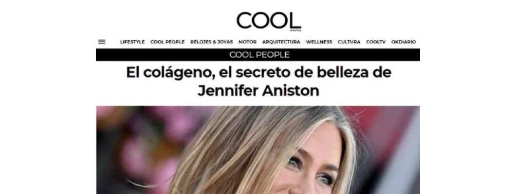 Le collagène, le secret de beauté de Jennifer Aniston | okdiario