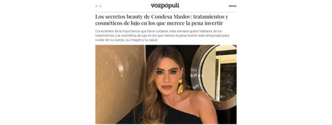 Les secrets de beauté de la comtesse Maslov valent la peine d'être investis