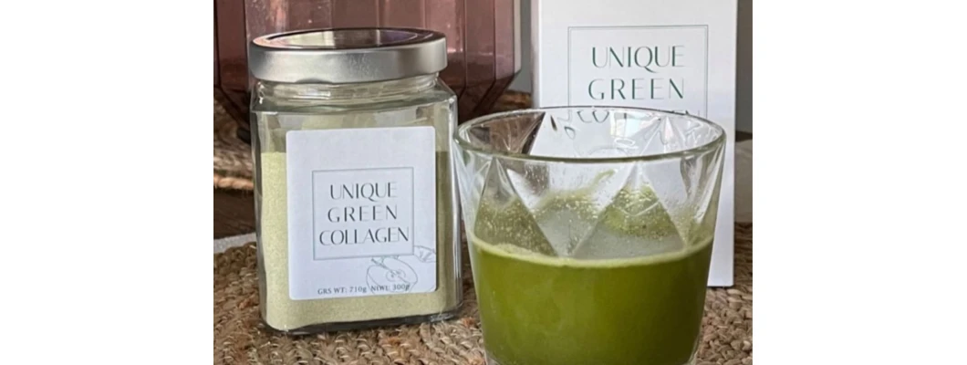 UNIQUE GREEN COLLAGEN DETOX SMOOTHIE