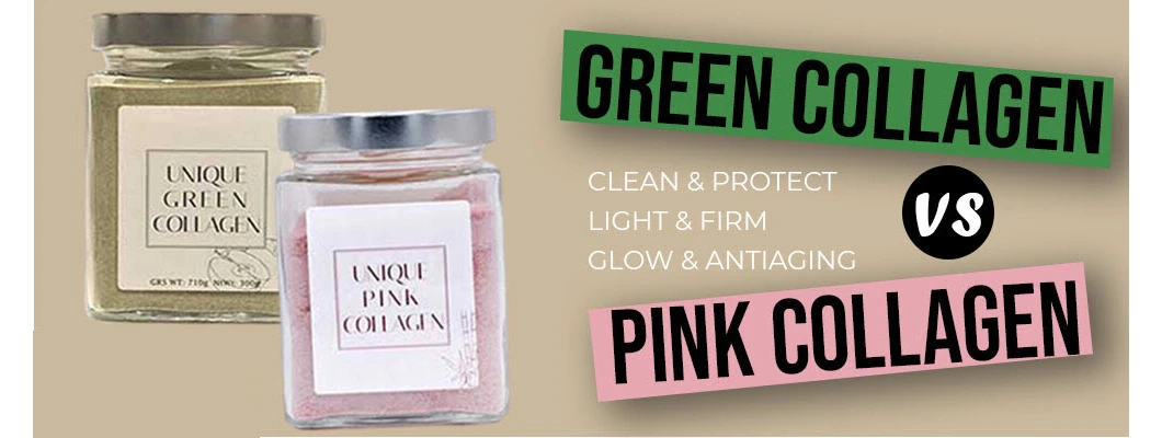 Diferencias entre Unique Pink Collagen y Unique Green Collagen