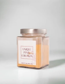 UNIQUE PINK YELLOW COLLAGEN