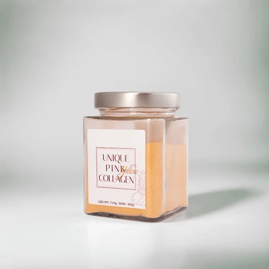 UNIQUE PINK YELLOW COLLAGEN