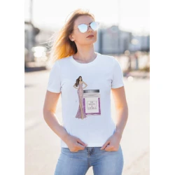Unique Violet Collagen Camiseta