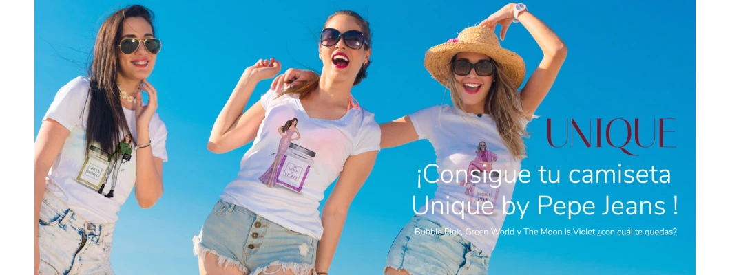 Unique Pink Collagen by Pepe Jeans