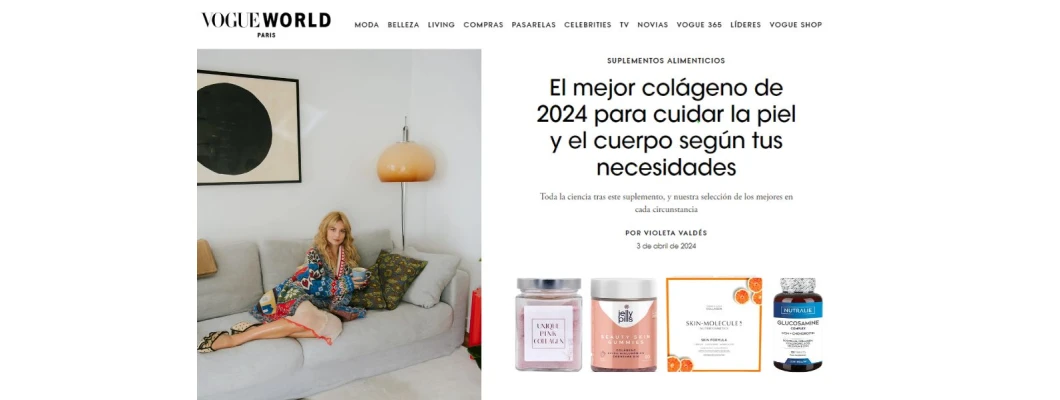 El mejor colágeno de 2024 para cuidar la piel y el cuerpo según tus necesidades