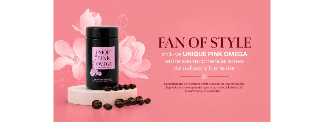 Fan of Style inclou Unique Pink Omega entre les seves recomanacions de bellesa i benestar