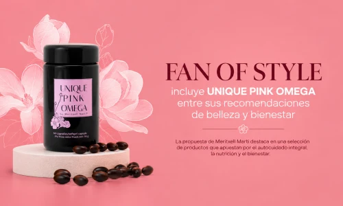 Fan of Style inclou Unique Pink Omega entre les seves recomanacions de bellesa i benestar
