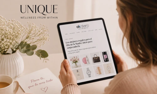 Unique Pink apareix en una selecció d'idees per al Dia de la Mare a OKDIARIO