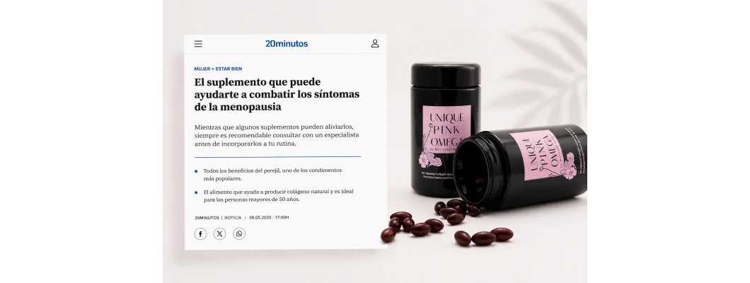 20minutos destaca una alternativa per afrontar els símptomes de la menopausa