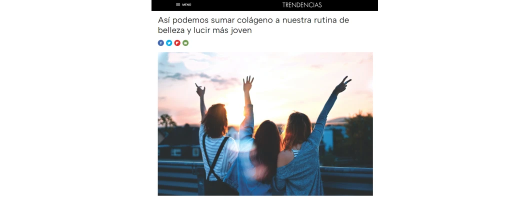 Així podem sumar col·lagen a la nostra rutina de bellesa i lluir més jove