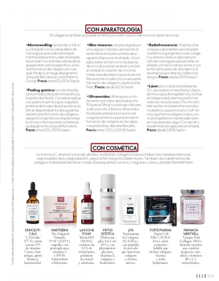 publicació UNIQUE revista ELLE