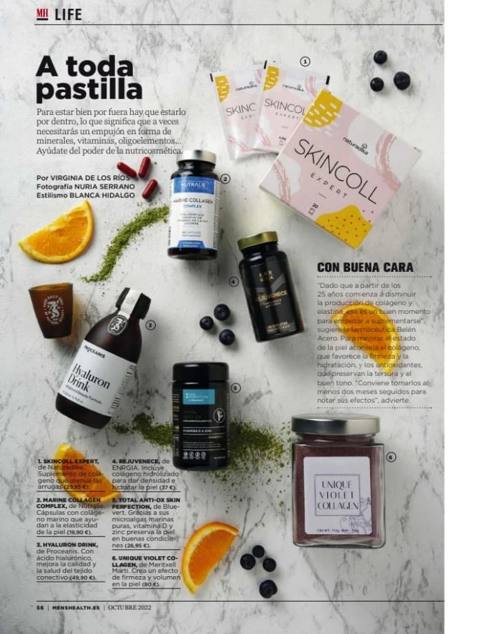 Men's Health unique violet collagen