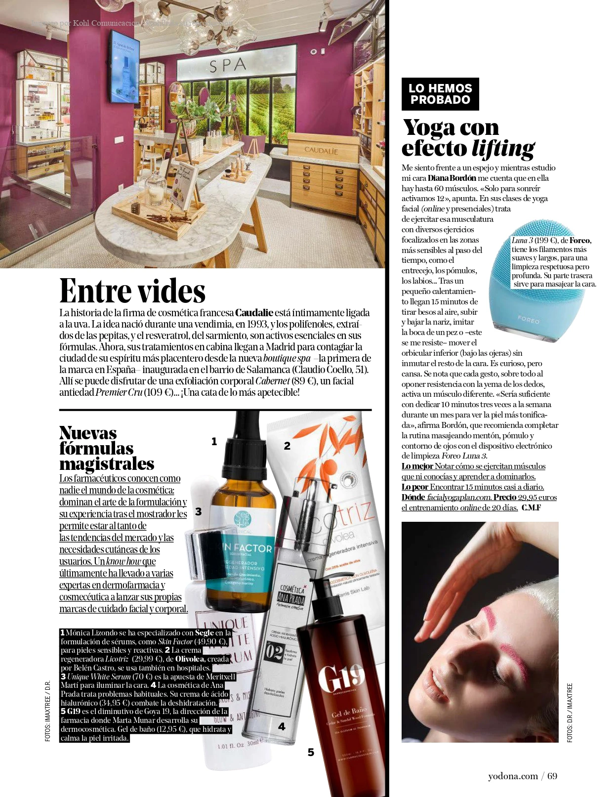 unique white serum a yo dona