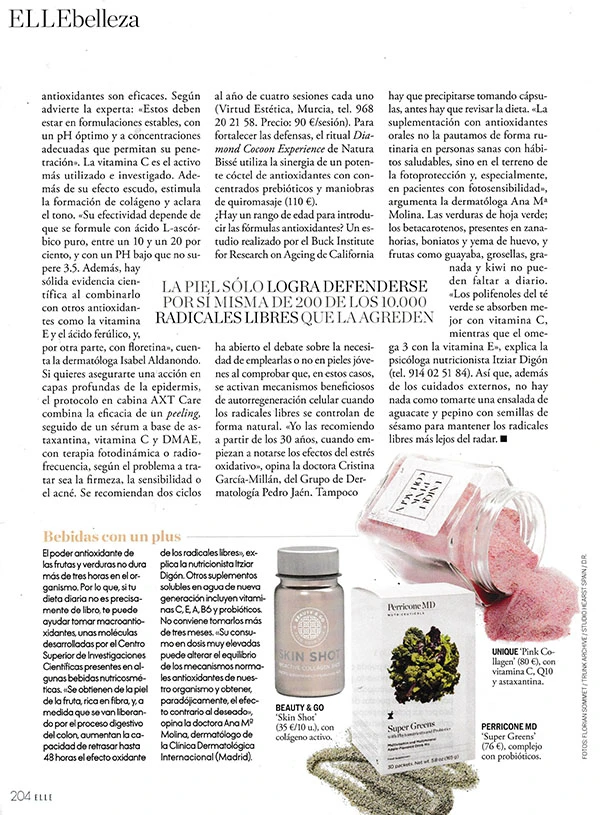 Extrait du magazine ELLE