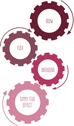 flex glow antiedad efecto vientre plano