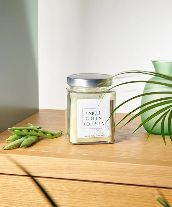 colageno verde en polvo: disolver y beber