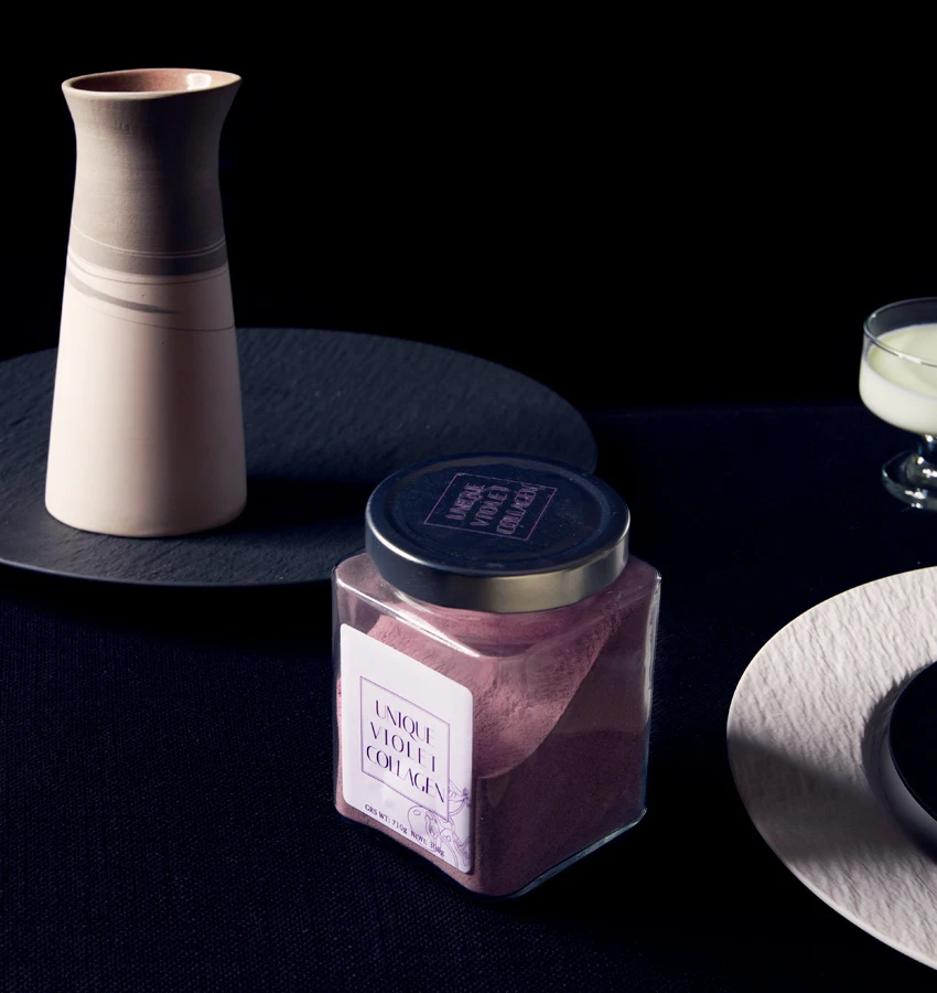 precaucions col·lagen violeta